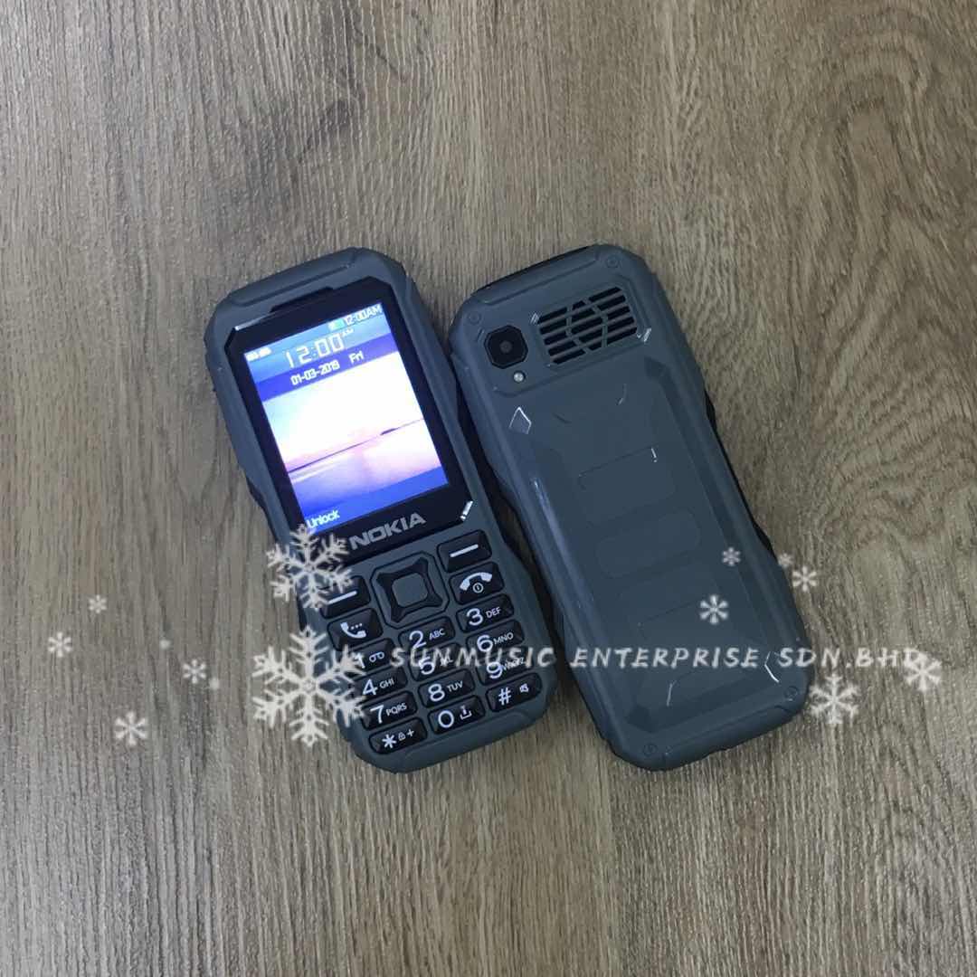 (Black)NOKIA D1 DUAL-SIM BASIC PHONE IMPORT REFURBISHED(READY STOCK)